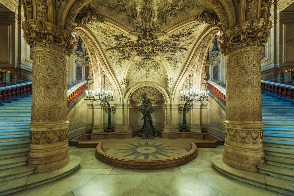 Interior of Opera Garnier - Paris