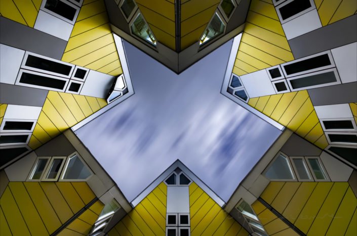 Cube houses in Rotterdam, Netherlands