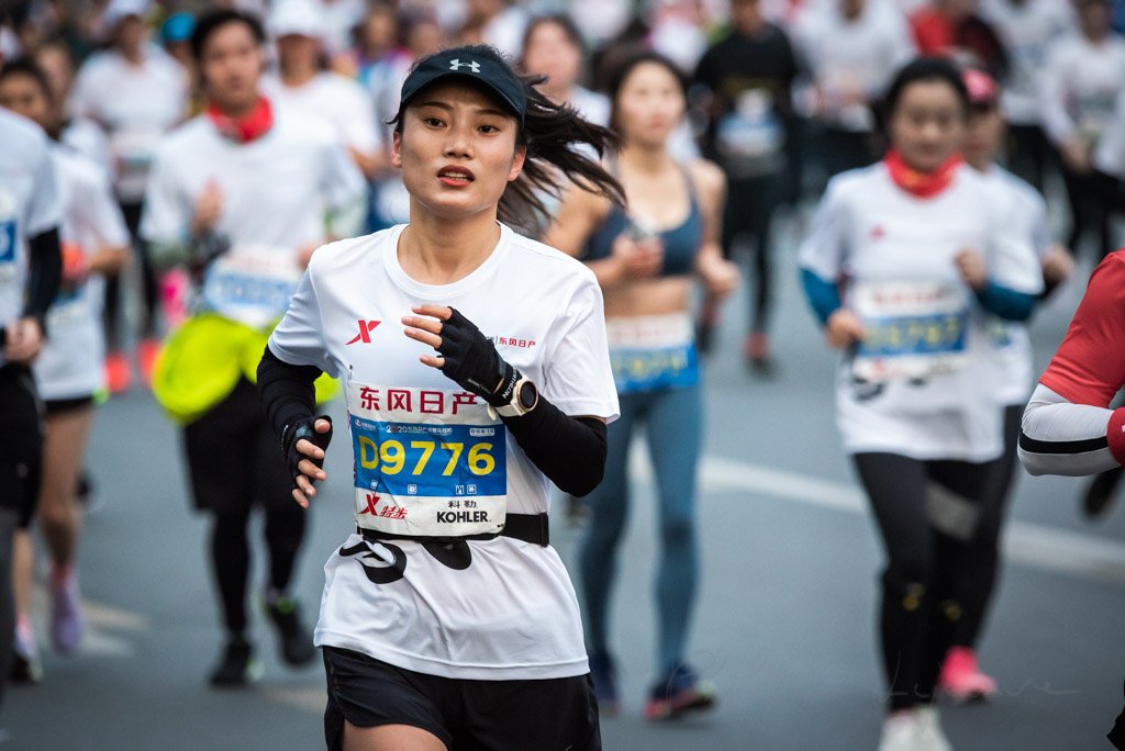 Chengdu, Sichuan province, China - Nov 29, 2020 : Marathon 2020
